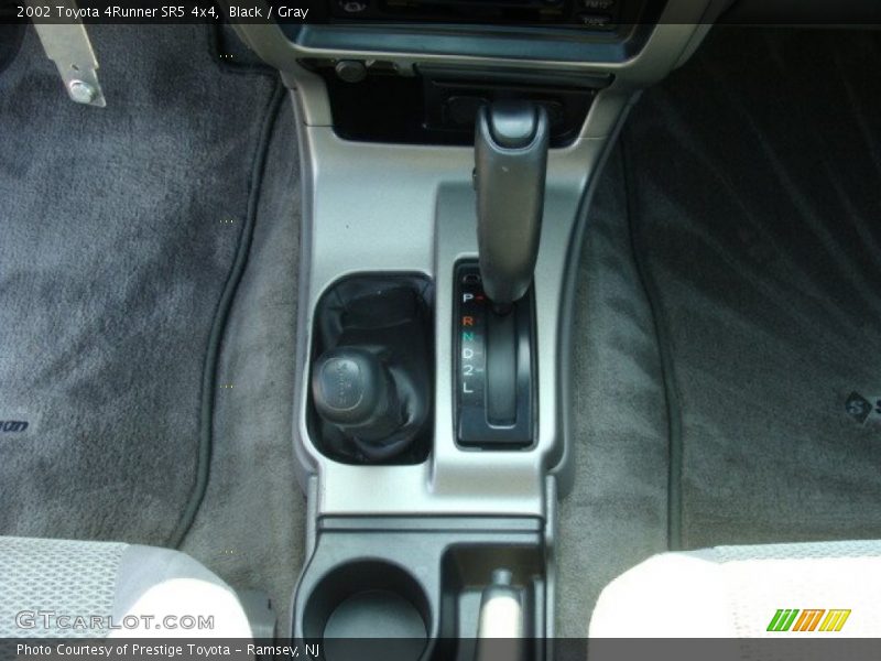 Black / Gray 2002 Toyota 4Runner SR5 4x4