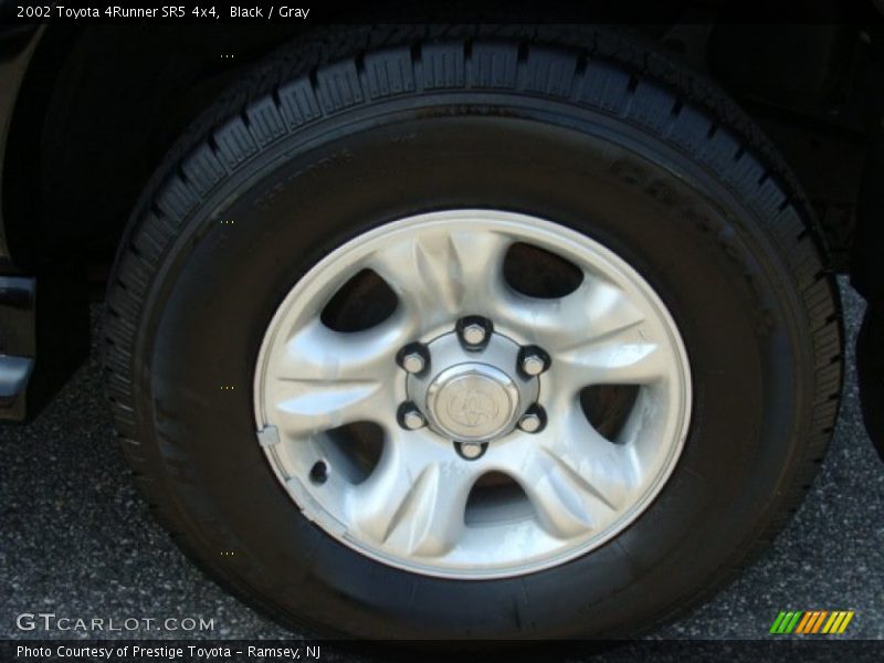 Black / Gray 2002 Toyota 4Runner SR5 4x4