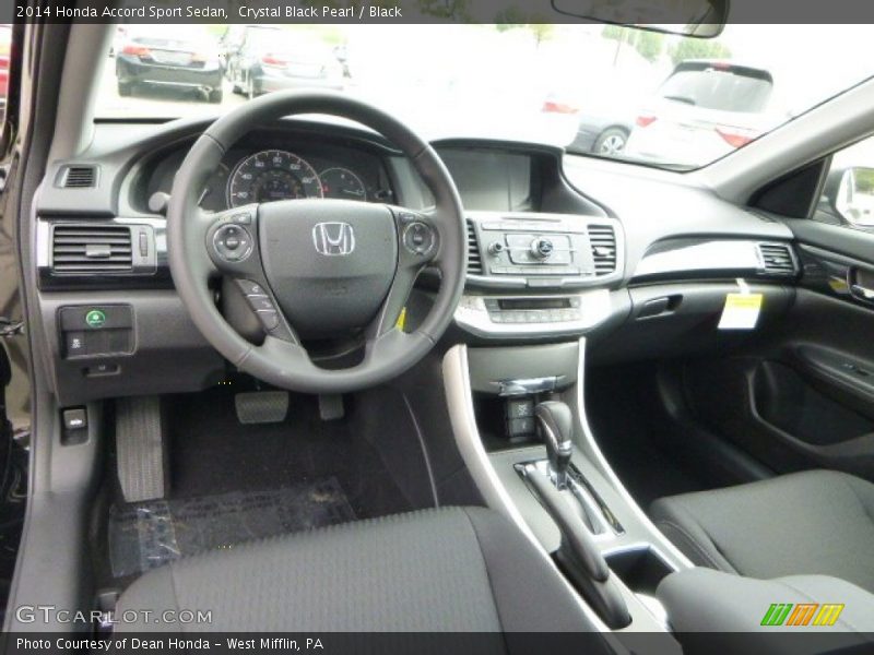 Black Interior - 2014 Accord Sport Sedan 