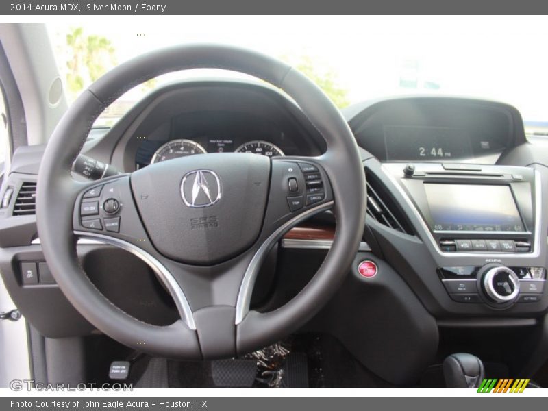 Silver Moon / Ebony 2014 Acura MDX