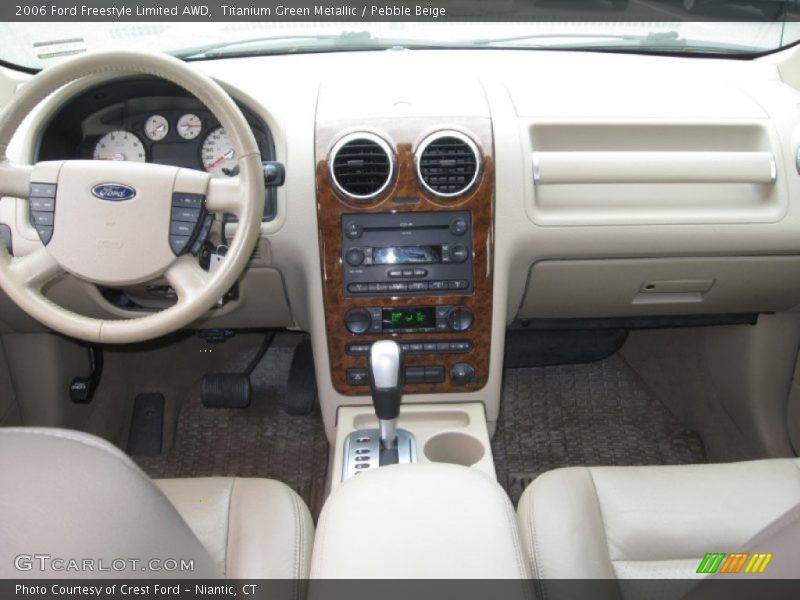 Titanium Green Metallic / Pebble Beige 2006 Ford Freestyle Limited AWD