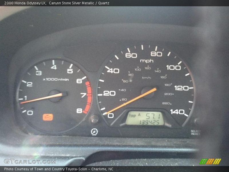 Canyon Stone Silver Metallic / Quartz 2000 Honda Odyssey LX