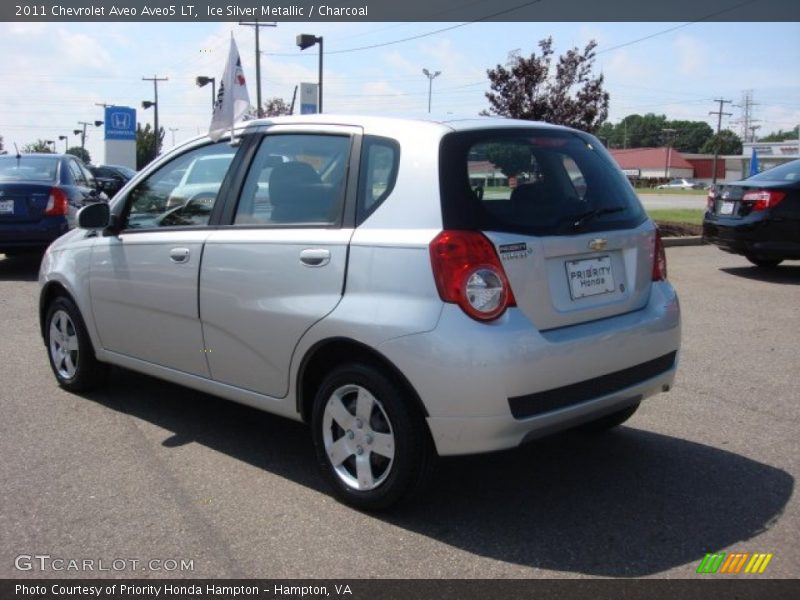 Ice Silver Metallic / Charcoal 2011 Chevrolet Aveo Aveo5 LT