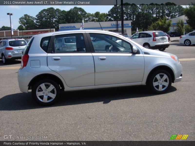 Ice Silver Metallic / Charcoal 2011 Chevrolet Aveo Aveo5 LT