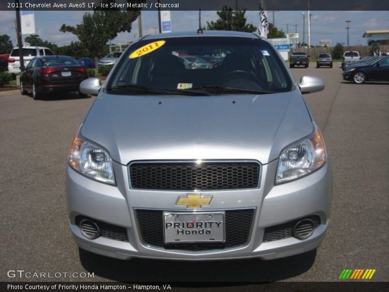 Ice Silver Metallic / Charcoal 2011 Chevrolet Aveo Aveo5 LT