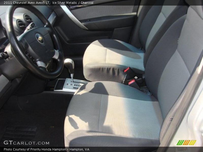Ice Silver Metallic / Charcoal 2011 Chevrolet Aveo Aveo5 LT