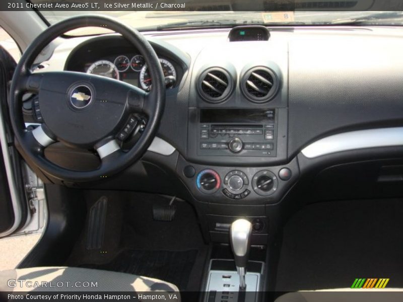 Ice Silver Metallic / Charcoal 2011 Chevrolet Aveo Aveo5 LT