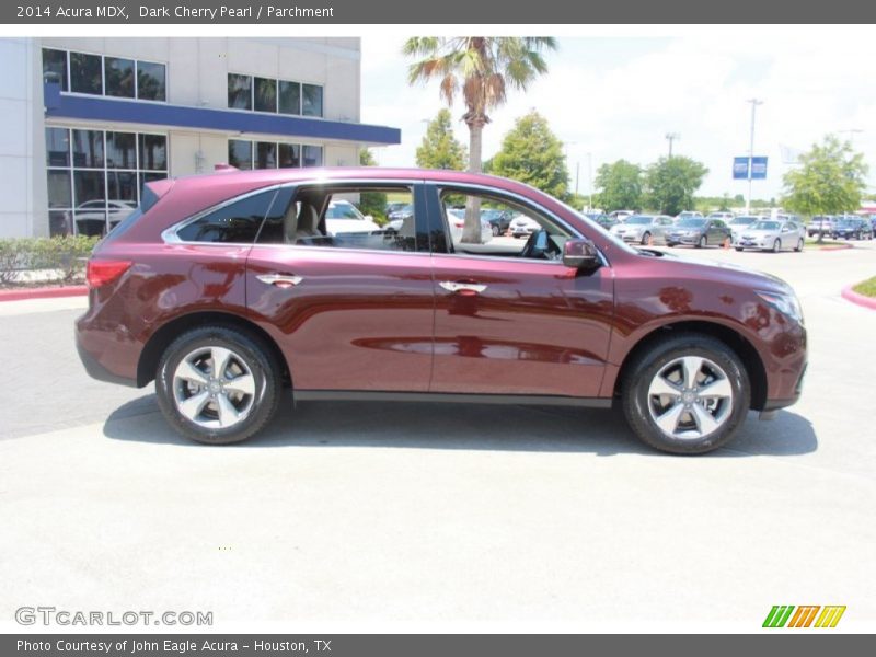 Dark Cherry Pearl / Parchment 2014 Acura MDX