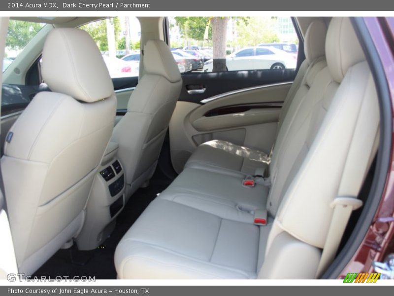Dark Cherry Pearl / Parchment 2014 Acura MDX
