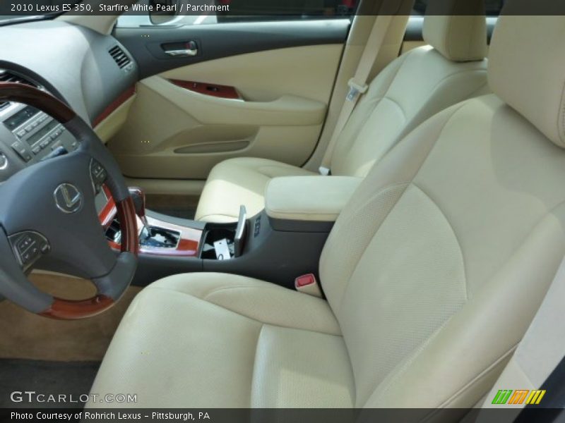 Starfire White Pearl / Parchment 2010 Lexus ES 350