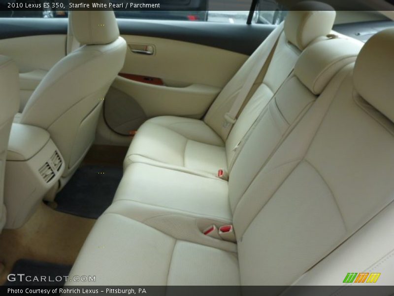 Starfire White Pearl / Parchment 2010 Lexus ES 350