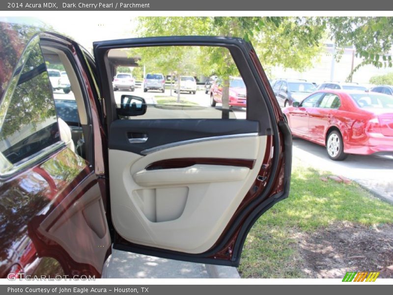 Dark Cherry Pearl / Parchment 2014 Acura MDX