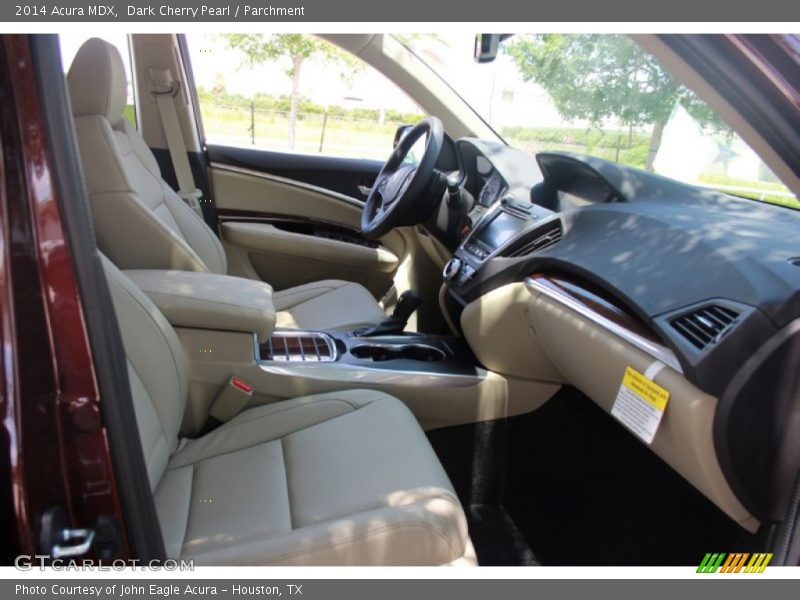 Dark Cherry Pearl / Parchment 2014 Acura MDX