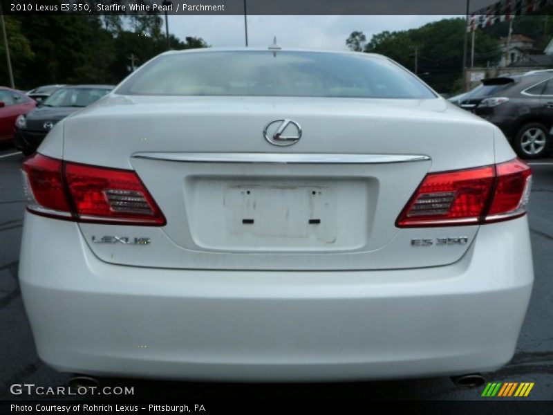 Starfire White Pearl / Parchment 2010 Lexus ES 350