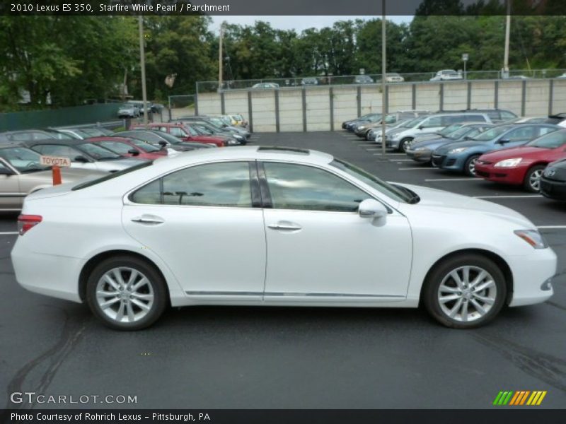 Starfire White Pearl / Parchment 2010 Lexus ES 350