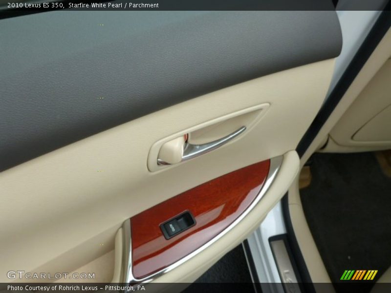 Starfire White Pearl / Parchment 2010 Lexus ES 350