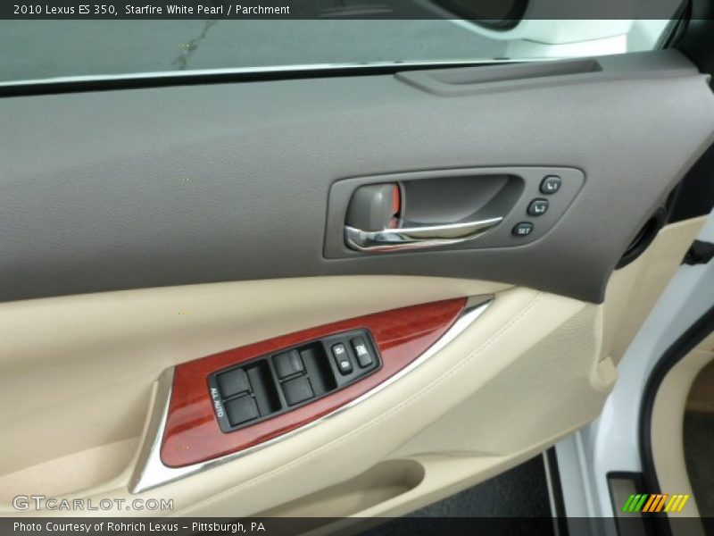 Starfire White Pearl / Parchment 2010 Lexus ES 350