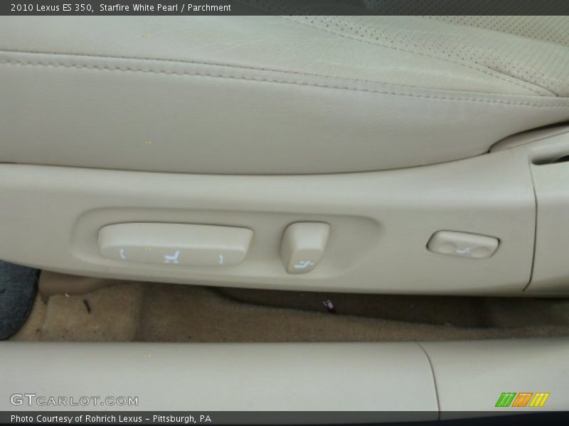 Starfire White Pearl / Parchment 2010 Lexus ES 350