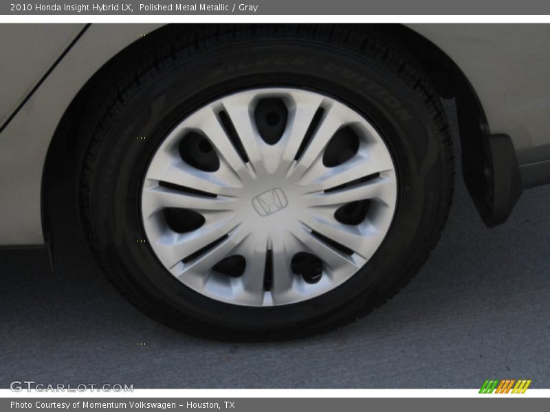 Polished Metal Metallic / Gray 2010 Honda Insight Hybrid LX