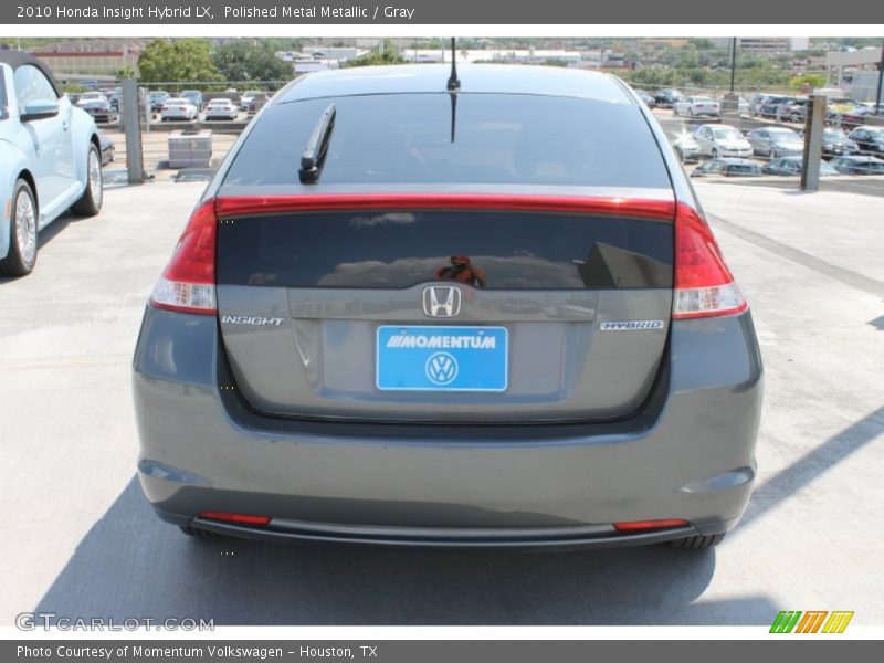 Polished Metal Metallic / Gray 2010 Honda Insight Hybrid LX