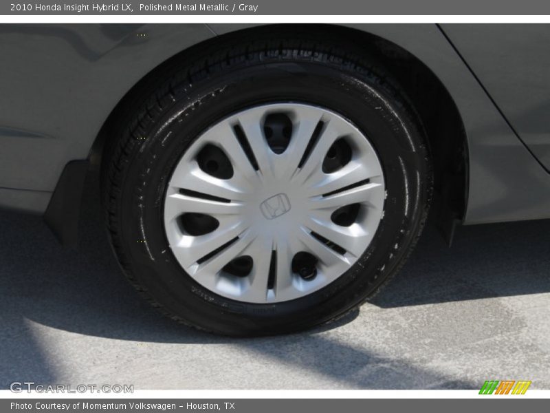Polished Metal Metallic / Gray 2010 Honda Insight Hybrid LX