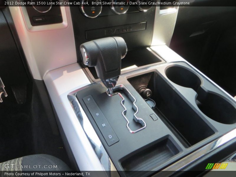 Bright Silver Metallic / Dark Slate Gray/Medium Graystone 2012 Dodge Ram 1500 Lone Star Crew Cab 4x4