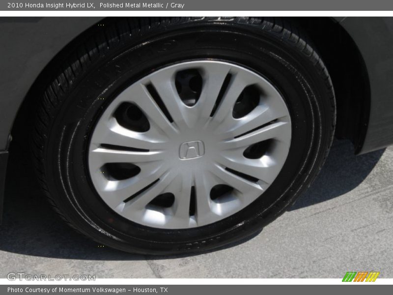 Polished Metal Metallic / Gray 2010 Honda Insight Hybrid LX