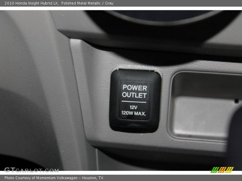 Polished Metal Metallic / Gray 2010 Honda Insight Hybrid LX