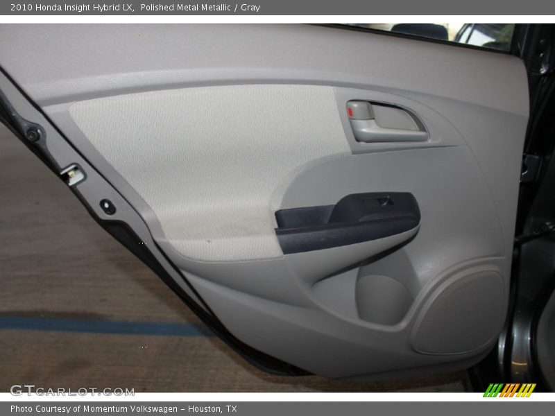 Polished Metal Metallic / Gray 2010 Honda Insight Hybrid LX