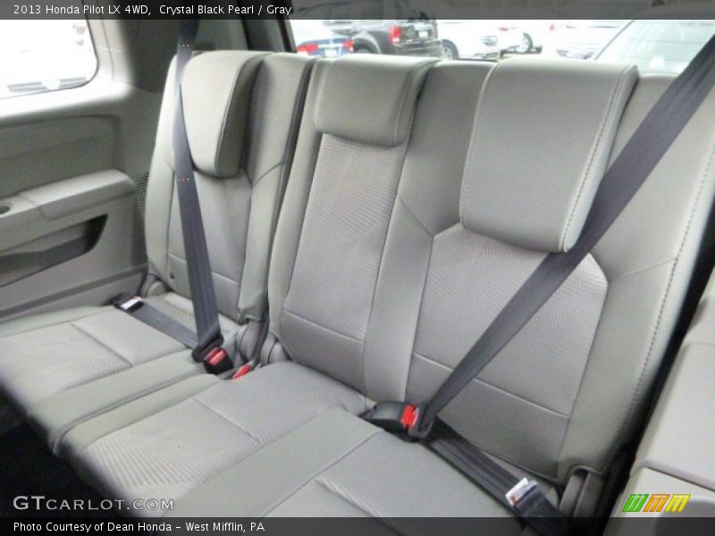 Crystal Black Pearl / Gray 2013 Honda Pilot LX 4WD