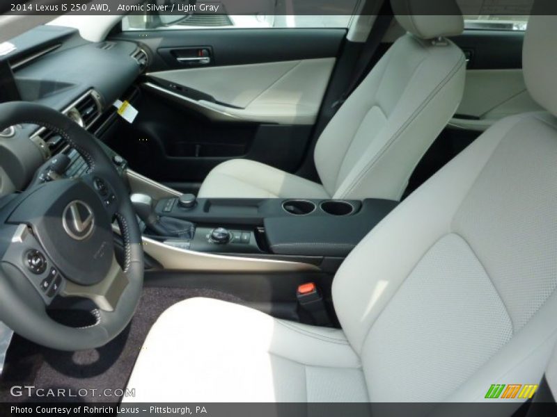  2014 IS 250 AWD Light Gray Interior