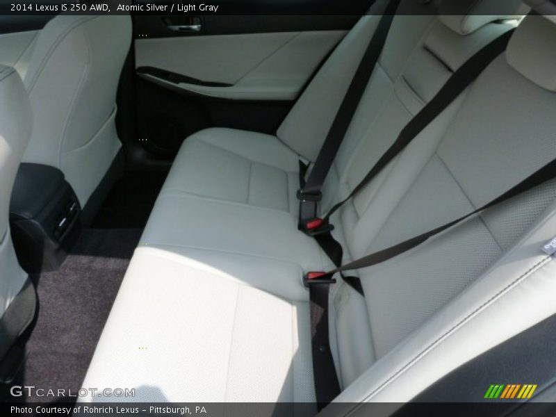 Rear Seat of 2014 IS 250 AWD
