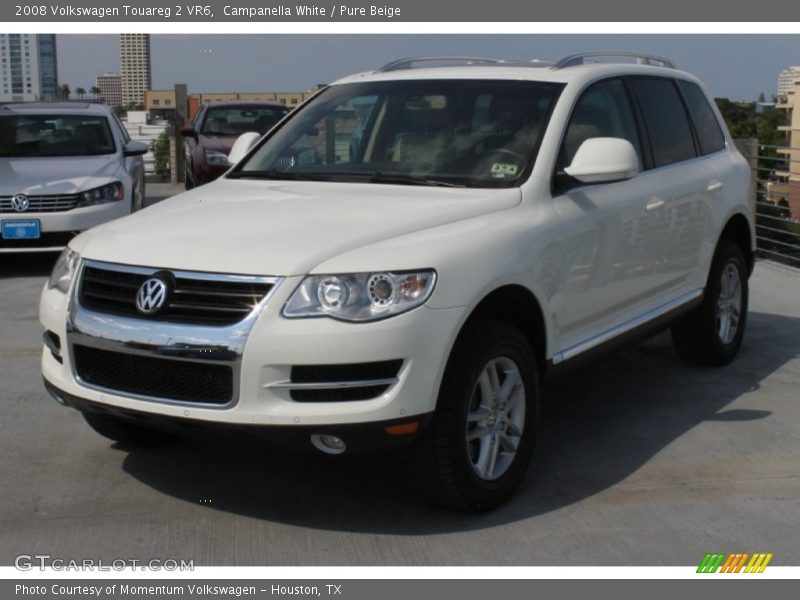 Campanella White / Pure Beige 2008 Volkswagen Touareg 2 VR6