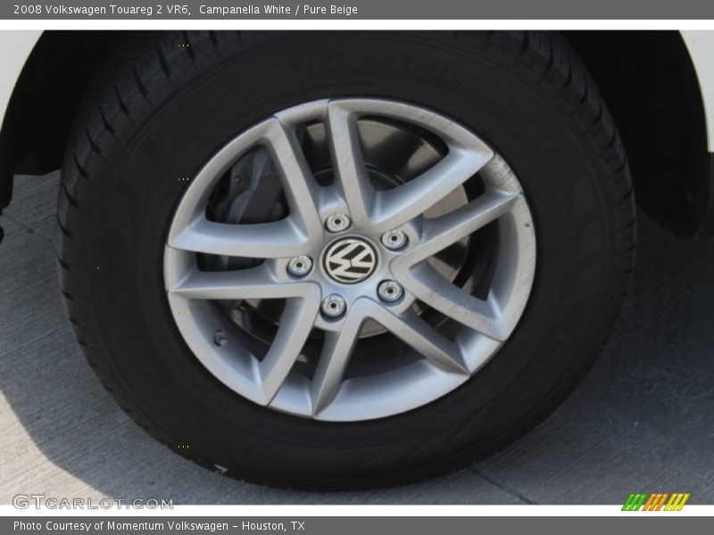 Campanella White / Pure Beige 2008 Volkswagen Touareg 2 VR6
