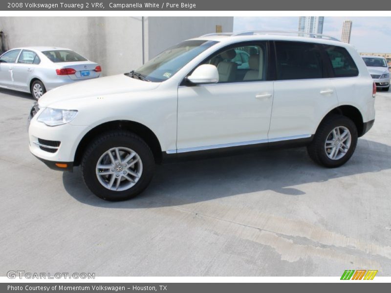 Campanella White / Pure Beige 2008 Volkswagen Touareg 2 VR6