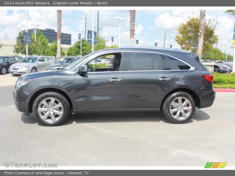 Graphite Luster Metallic / Ebony 2014 Acura MDX Advance