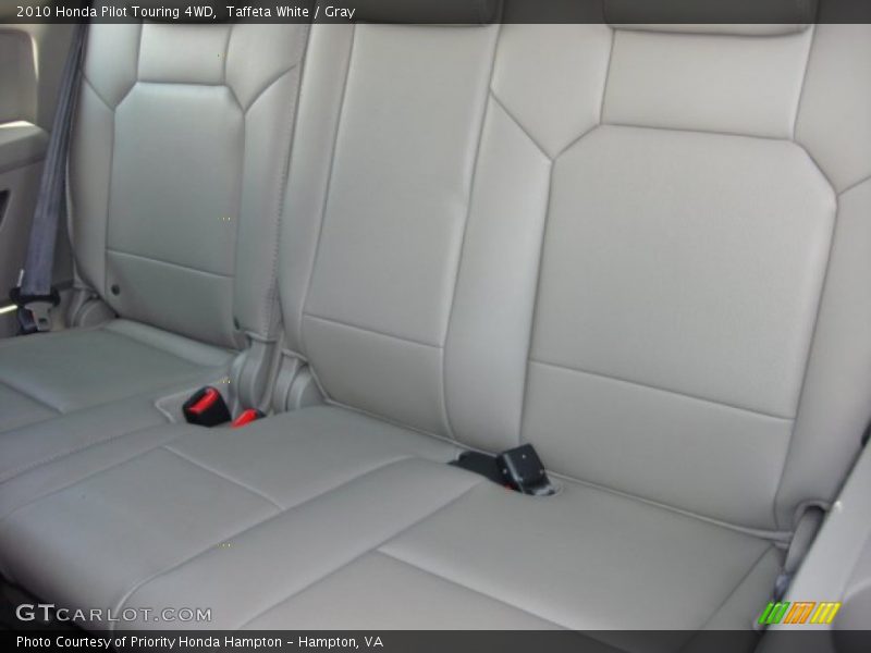 Taffeta White / Gray 2010 Honda Pilot Touring 4WD