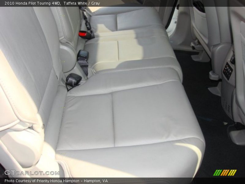Taffeta White / Gray 2010 Honda Pilot Touring 4WD
