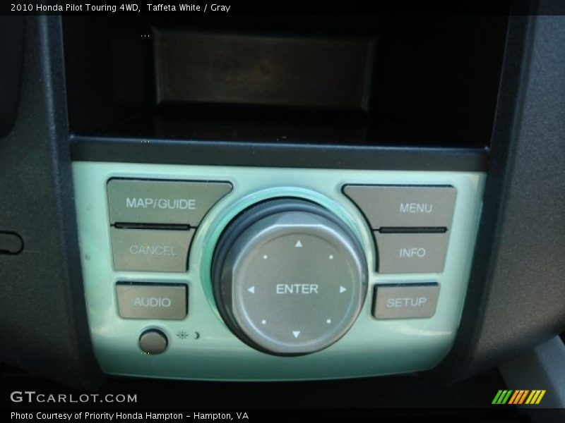 Taffeta White / Gray 2010 Honda Pilot Touring 4WD