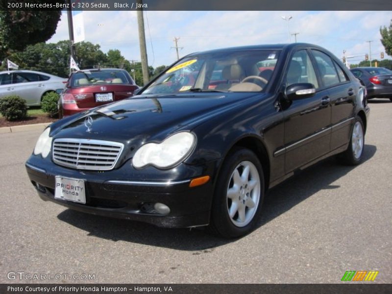 Black / Java 2003 Mercedes-Benz C 320 Sedan
