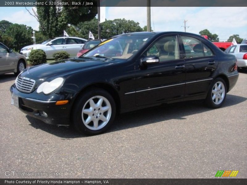 Black / Java 2003 Mercedes-Benz C 320 Sedan