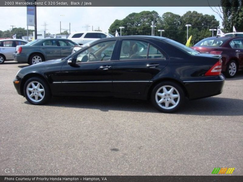 Black / Java 2003 Mercedes-Benz C 320 Sedan