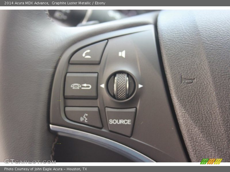 Graphite Luster Metallic / Ebony 2014 Acura MDX Advance