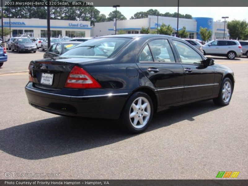Black / Java 2003 Mercedes-Benz C 320 Sedan
