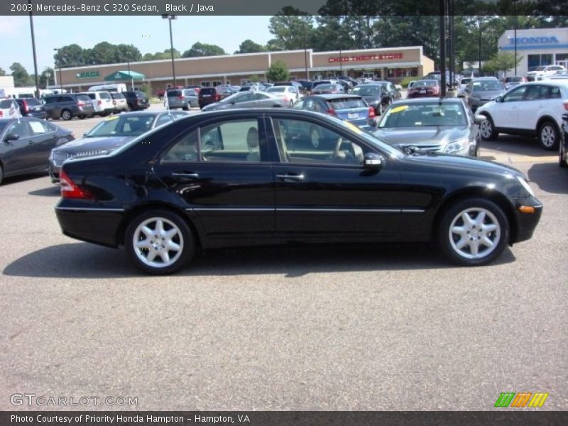 Black / Java 2003 Mercedes-Benz C 320 Sedan