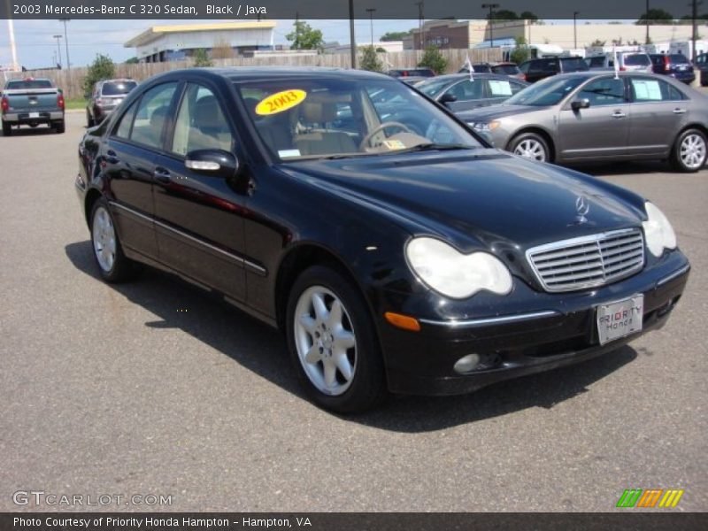 Black / Java 2003 Mercedes-Benz C 320 Sedan