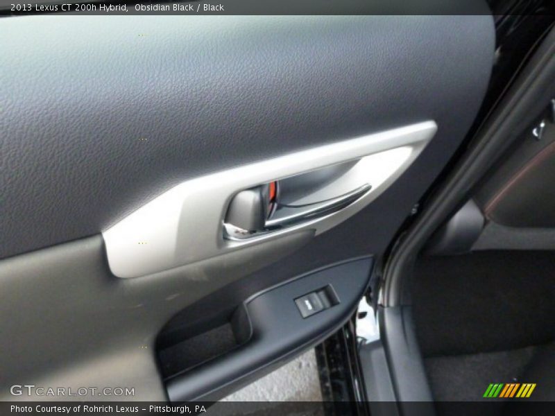 Obsidian Black / Black 2013 Lexus CT 200h Hybrid