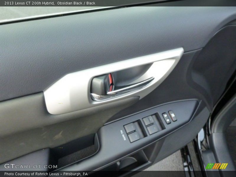 Obsidian Black / Black 2013 Lexus CT 200h Hybrid