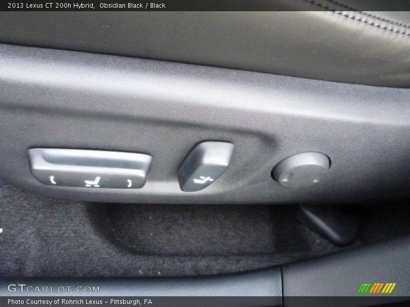 Obsidian Black / Black 2013 Lexus CT 200h Hybrid