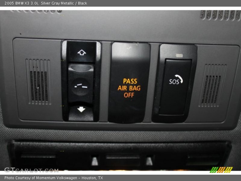 Silver Gray Metallic / Black 2005 BMW X3 3.0i